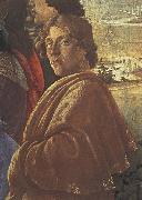 Sandro Botticelli, Detail from the Adoraton of the Magi